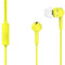 Genius HS-M300 Yellow In-Ear Headphones with Inline Mic - Office Connect 2018