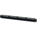 24 Port 1U Rackmount Cat6 Patch Panel - Office Connect 2018