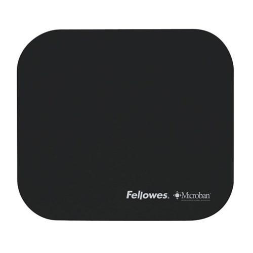 Fellowes Mouse Pad with Microban Black - Office Connect