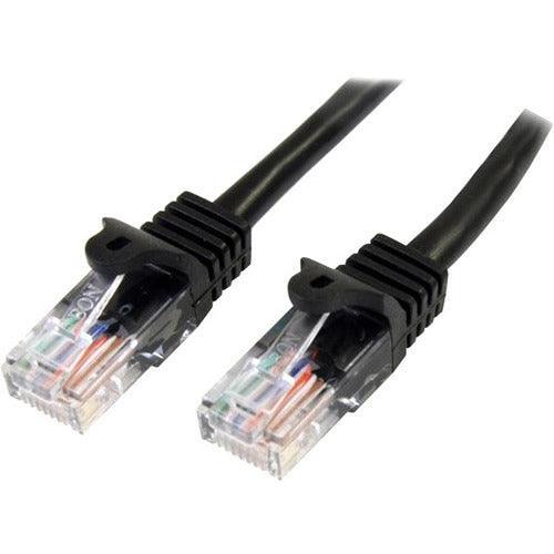 2m Black Snagless UTP Cat5e Patch Cable. - Office Connect 2018