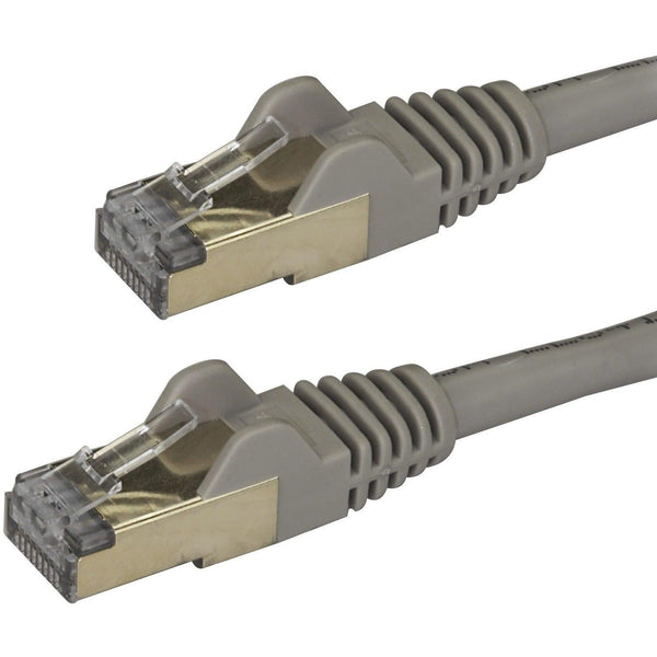 2m Gray Cat6a Ethernet Cable - STP - Office Connect 2018