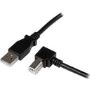 2m USB 2.0 A to Right Angle B Cable M/M - Office Connect 2018