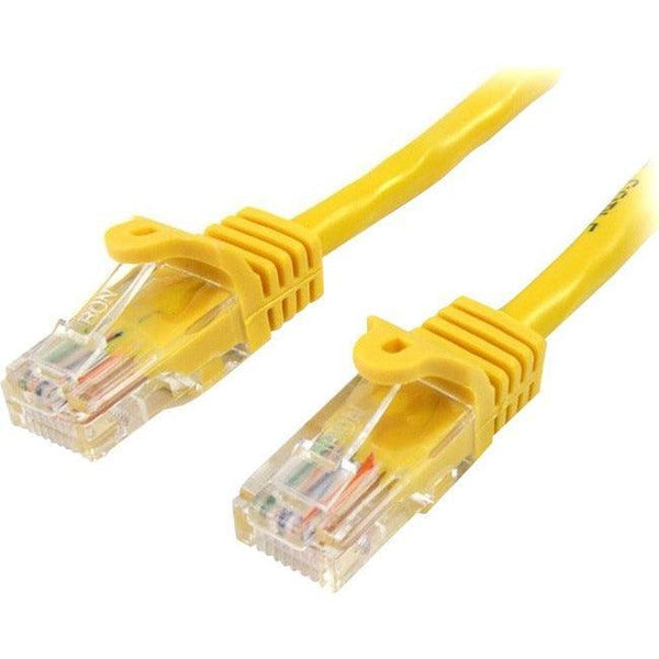 2m Yellow Snagless UTP Cat5e Patch Cable - Office Connect 2018