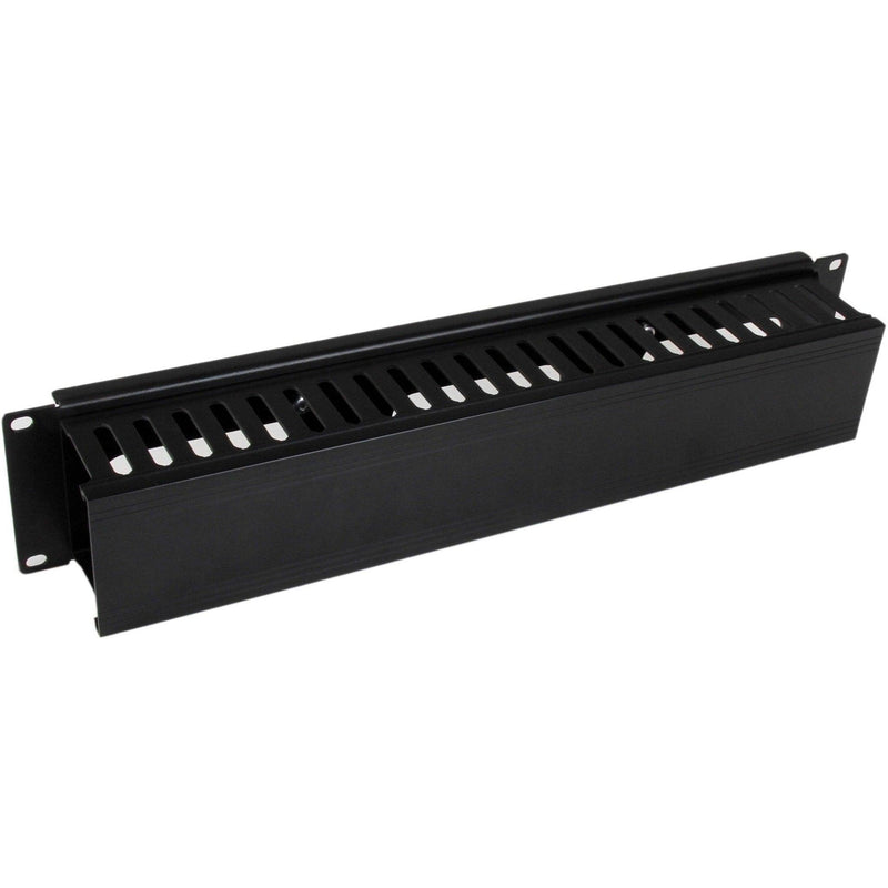 2U Finger Duct Cable Manager w/ Cover - Office Connect 2018