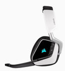 CORSAIR VOID RGB ELITE WIRELESS PREMIUM GAMING HEADSET WITH 7.1 SURROUND SOUND - WHITE - Office Connect 2018