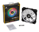 CORSAIR LL SERIES LL140 RGB 140MM DUAL LIGHT LOOP RGB LED PWM FAN SINGLE PACK - Office Connect 2018
