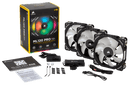 CORSAIR ML120 PRO RGB 120MM PREMIUM MAGNETIC LEVITATION RGB LED PWM FAN 3 FAN PACK WITH LIGHTING NODE PRO CONTROLLER - Office Connect 2018
