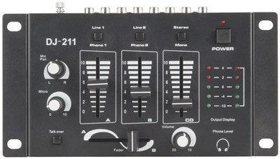 3 Channel Stereo DJ Mixer - Office Connect 2018