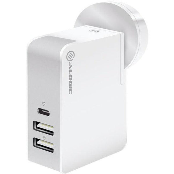 3 PORT USB-C & USB-A 45W WALL CHARGER - Office Connect 2018