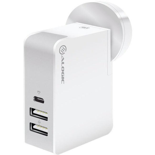 3 PORT USB-C & USB-A 45W WALL CHARGER - Office Connect 2018