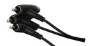 3 x RCA Piggyback Plugs to 3 RCA Plugs - 1.5m - Office Connect 2018