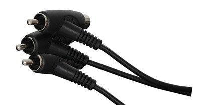 3 x RCA Piggyback Plugs to 3 RCA Plugs - 1.5m - Office Connect 2018