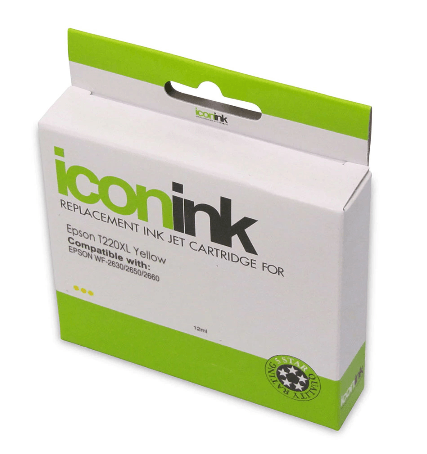 Icon Compatible Epson 220XL Yellow Ink Cartridge (C13T294492) - Office Connect