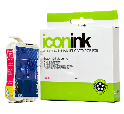 Icon Compatible Epson 103 Magenta Ink Cartridge - Office Connect