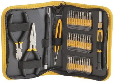 35 Piece Multi-purpose Precision Tool Kit with Vinyl Case - Office Connect 2018