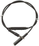 3.5mm Plug to Socket Cable with Microphone and Volume Control - 0.5m - Office Connect 2018