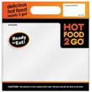 Re-sealable Plastic Deli Carry Bags, Small