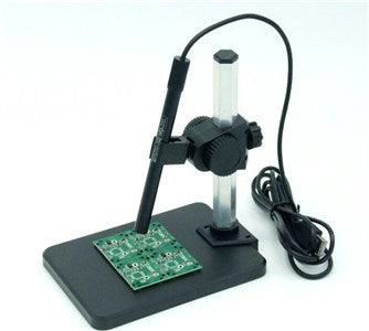 3MP USB Portable Digital Microscope with 600X Zoom and LED Endoscope and Tri-Pod Stand - Office Connect 2018