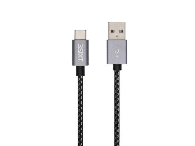 3sixT BLACK Cable - USB-A to USB-C - 30cm - Office Connect 2018