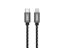 3sixT BLACK Cable - USB-C to Lightning - 2m - Office Connect 2018