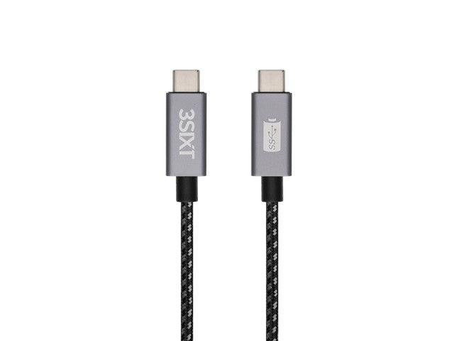 3sixT BLACK Cable - USB-C to USB-C PD - 1m - Office Connect 2018