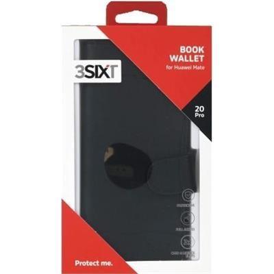 3SIXT Book Wallet - Huawei Mate 20 Pro - Black - Office Connect 2018