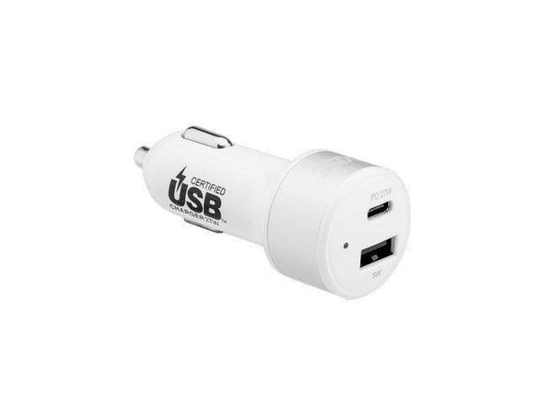 3sixT Car Charger 27W USB-C PD - White - Office Connect 2018