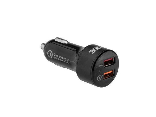 3sixT Car Charger 5.4A - Black - Office Connect 2018
