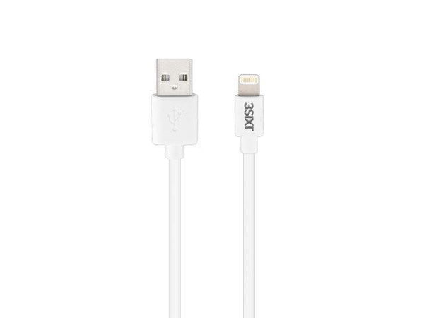 3sixT Charge & Sync Cable - Lightning - 1m - White - Office Connect 2018