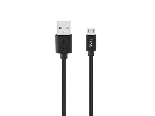 3sixT Charge & Sync Cable - Micro USB - 1m - Black - Office Connect 2018