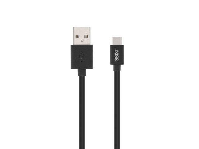 3sixT Charge & Sync Cable - USB-A to USB-C - 1m - Black - Office Connect 2018