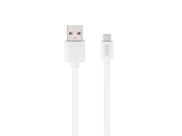3sixT Charge & Sync Cable - USB-A to USB-C - 1m - White - Office Connect 2018