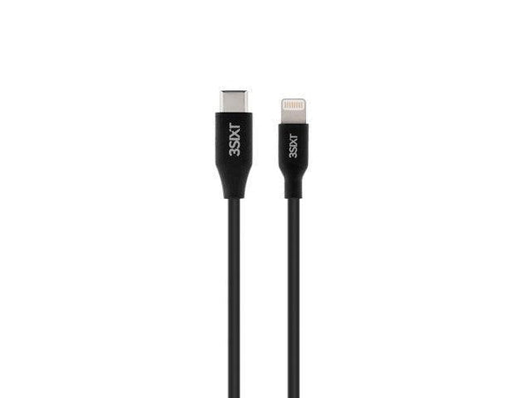 3sixT Charge & Sync Cable - USB-C to Lightning - 1m - Black - Office Connect 2018