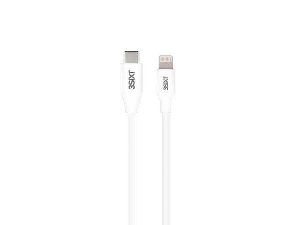 3sixT Charge & Sync Cable - USB-C to Lightning - 2m - White - Office Connect 2018