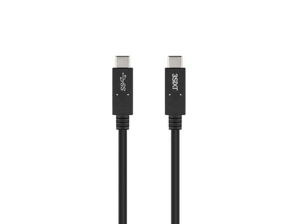 3sixT Charge & Sync Cable - USB-C to USB-C PD - 1m - Black - Office Connect 2018