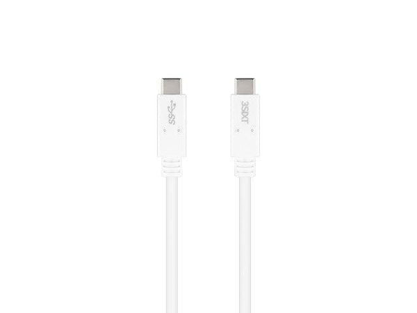 3sixT Charge & Sync Cable - USB-C to USB-C PD - 1m - White - Office Connect 2018