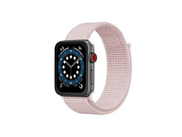 3sixT Nylon Weave Band - Apple Watch 3/4/5/SE/6 38/40mm-L PK - Office Connect 2018