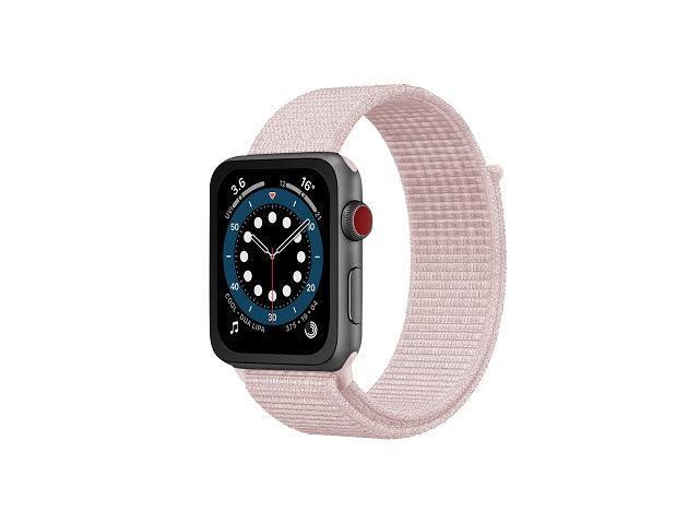 3sixT Nylon Weave Band - Apple Watch 3/4/5/SE/6 38/40mm-L PK - Office Connect 2018