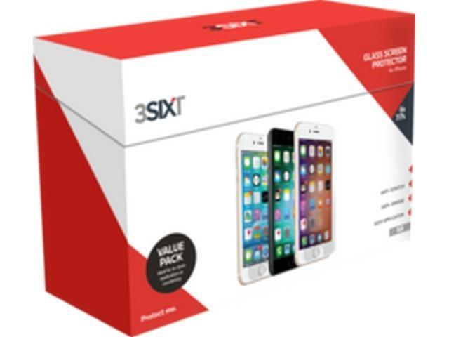 3sixT Screen Protector Flat Glass - iPhone 8/7/6 Plus-Bulk50 - Office Connect 2018