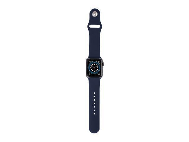 3sixT Silicone Band Apple Watch 3/4/5/SE/6 38/40mm - N Blue - Office Connect 2018
