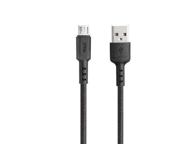 3sixT Tough USB-A to Micro USB Cable 1.2m - Black - Office Connect 2018