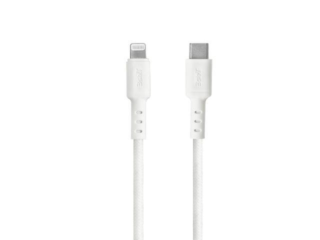 3sixT Tough USB-C to Lightning Cable 1.2m - White - Office Connect 2018