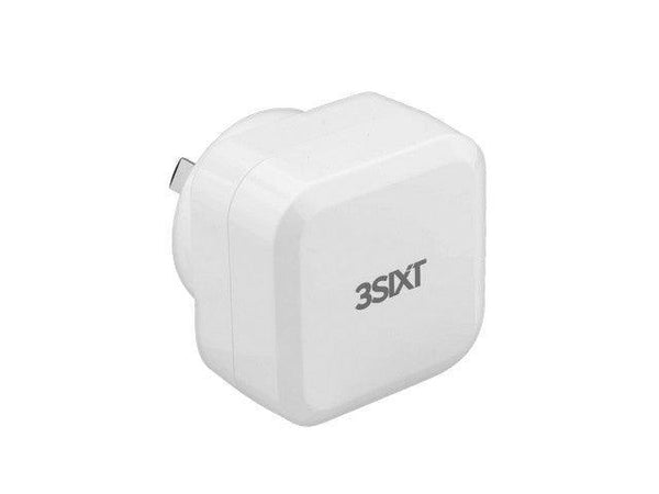 3sixT Wall Charger AU 4.8A - White - Office Connect 2018