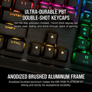 CORSAIR K95 RGB PLATINUM XT MECHANICAL RGB GAMING KEYBOARD CHERRY MX RGB BROWN - BLACK - Office Connect 2018