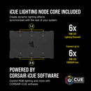 CORSAIR QL SERIES QL140 RGB 140mm RGB LED FANS - DUAL PACK WITH LIGHTING NODE CORE - Office Connect 2018