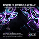 CORSAIR QL140 RGB 140MM RGB LED FAN SINGLE PACK - WHITE BODY - Office Connect 2018