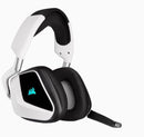CORSAIR VOID RGB ELITE WIRELESS PREMIUM GAMING HEADSET WITH 7.1 SURROUND SOUND - WHITE - Office Connect 2018