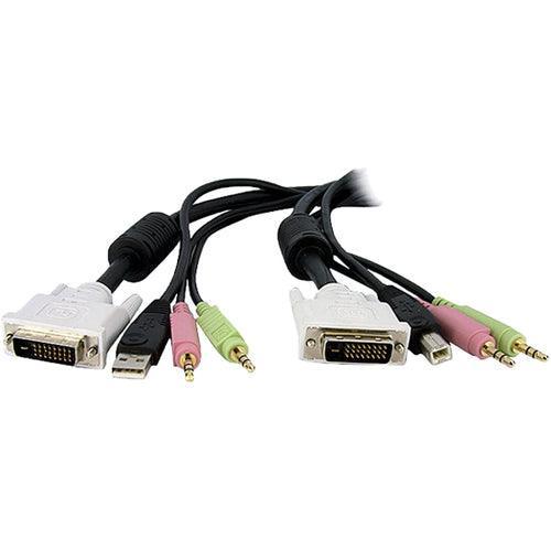 4-in-1 USB DVI KVM Switch Cable - Office Connect 2018