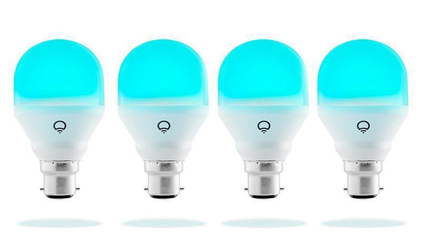 4 Pack LIFX Mini Colour WiFi LED Light Bulb B22 Socket - Office Connect 2018