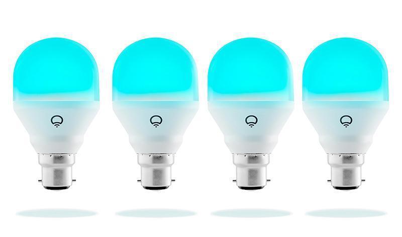 4 Pack LIFX Mini Colour WiFi LED Light Bulb B22 Socket - Office Connect 2018